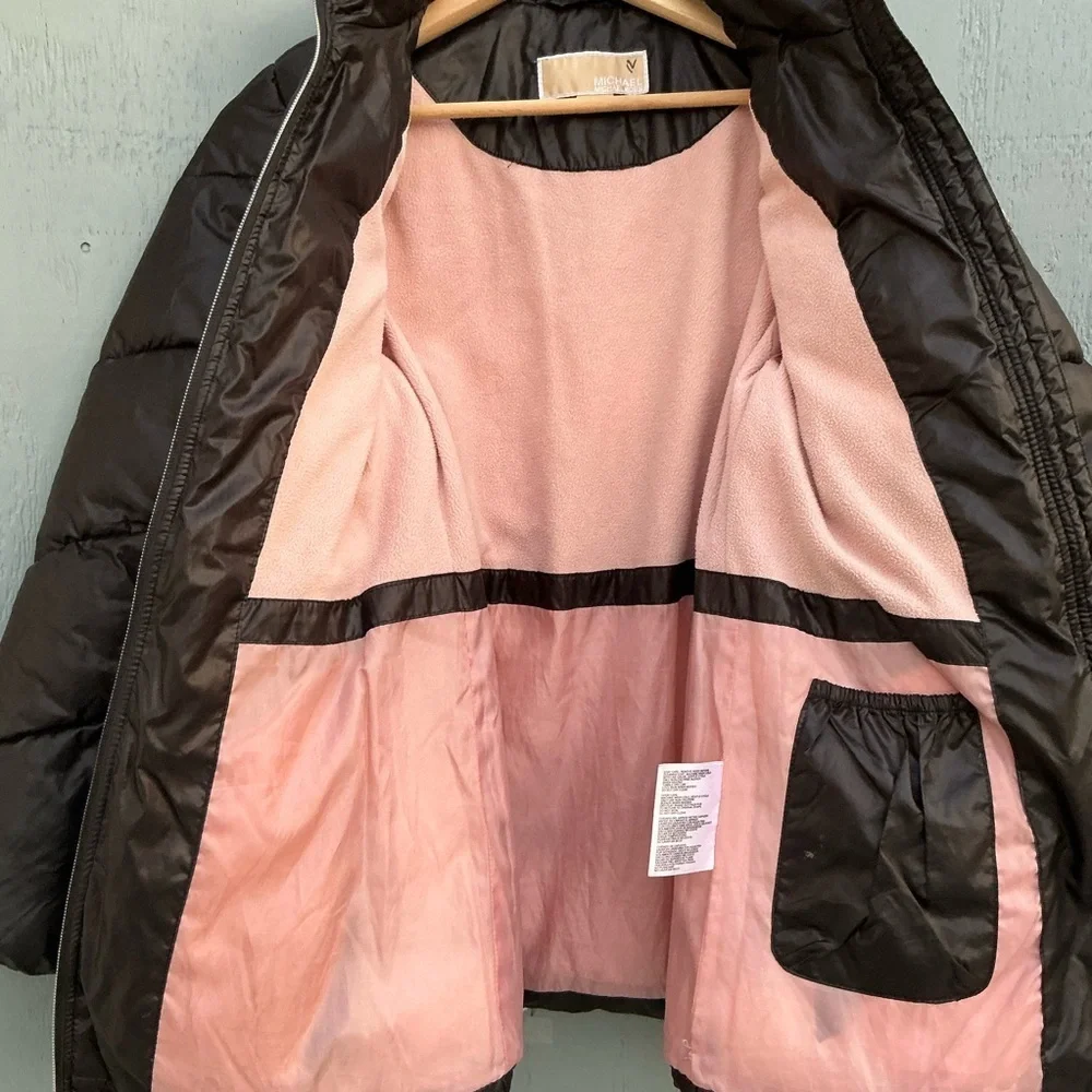 Michael Kors Black Puffer Jacket for Kids Girls Jacket Size 10/12